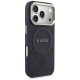 Guess Peony Hot Stamp MagSafe Phone Case Cover iPhone 17 Pro Max - Blue