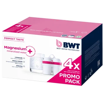 BWT Magnesium Mineralized Water Filter Cartridges, 4-Pack