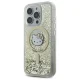 Hello Kitty iPhone 16 Pro Max Case Liquid Glitter Fever MagSafe, Gold