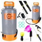 Cordless Pressure Garden Sprayer with Electric Pump, 8L, Carruzzo