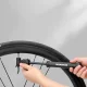 Mini Bicycle Hand Pump ROCKBROS TM-1701P 80 PSI for Presta and Schrader Valves - Black