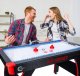 Board Game Mega Air Hockey Table with Backlight, 137x74x90cm
