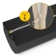 4FIZJO Rehabilitation and Massage Half Roll Bolster, 60x30x15 cm, Black
