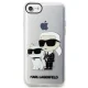 Karl Lagerfeld Transparent Hardcase for iPhone 7/8/SE 2020/2022 KLHCI8HNKCTGT