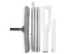 Super Absorbent Sponge Mop with Squeeze Mechanism, White