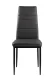 Multistore Set of 4 Dining Chairs, Eco-leather, Grey