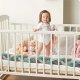 Бортик в кроватку Ricokids 2 м, мятно-серый