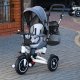 Трёхколёсный Велосипед Коляска TRIKE FIX V3, Серый