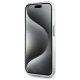 Karl Lagerfeld IML Metal Karl&Choupette Head MagSafe vāciņš iPhone 15 Pro, Balts