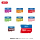 XO 128GB microSDXC Memory Card Class 10 UHS-I + SD Adapter, Pink