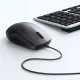 Ugreen 90789 Wired Optical Mouse, 1200 DPI, USB, 1.5m Cable, Black