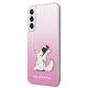 Karl Lagerfeld Choupette Fun Case for Samsung Galaxy S22+ - Pink