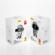 Dudao F20xs Automatic Car Holder with Qi 15W Wireless Charger, Gray