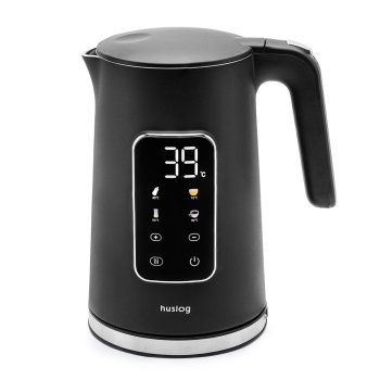 Huslog Variable Temperature Electric Kettle with Touch Panel, 1.7L Fast Boil