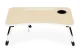 Folding Laptop Stand Tray 60x40 cm with Lamp and Fan ModernHome