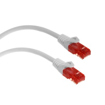 Сетевой кабель Maclean MCTV-303 W UTP Cat6 (Patchcord), 3м, белый