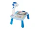 Kids Drawing Projector Table with Markers, Blue