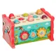 Bibi-inn 8-in-1 Sensory Whack-a-Mole Toy for Toddlers, Pink