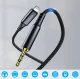 Choetech AUX009 Lightning to 3.5 mm Mini Jack Audio Cable, 2 m, Black
