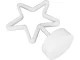 Standing LED Star 100 LED, USB/Battery, Warm Light, White