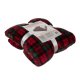 Warm Reversible Double Blanket Throw Ruhhy 24826, 160x200 cm