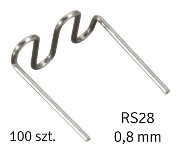 Plastic welding clips 100