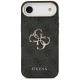 Guess 4G Big 4G Classic Logo Case for iPhone Air, Black and Gold