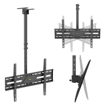 Maclean MC-173 Ceiling TV Mount 37-86", 50kg, VESA 600x400, Black