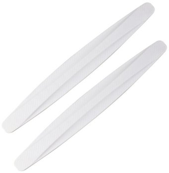 Bumper protection strip 2pcs white