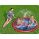 Bestway Spider-Man Inflatable Splash Pad with Sprinkler, 165 cm