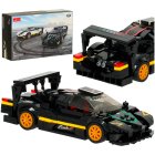 Building Block Set, Racing Car Model Pagani Zonda R (1:28), 387 pcs.