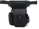 Tactical Drop Leg Waist Bag, 6 Pockets, Black