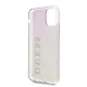 Guess GUHCN65PCUGLGPI iPhone 11 Pro Max rose gold/gold pink hard case Gradient Glitter