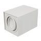 Накладной светильник Maclean MCE426 W, GU10, квадратный, белый
