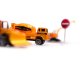 Kids Toy Transport Cargo Transporter Aircraft Airplane + 3 Construction Vehicles