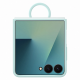 Samsung Galaxy Z Flip 7 (SM-F766B/DS) Original Silicon Case Cover with Ring, Light Blue (EF-PF766TMEGWW)