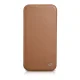 iCarer Leather Folio Case for iPhone 14 Plus MagSafe Magnetic Flip Brown (WMI14220715-BN)