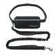 Hands-Free Dog Running Belt with Pouch Wozinsky WPST-01, black