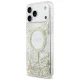 Guess Resin Bottom Glitter MagSafe Case for iPhone 17 Pro Max Gold