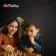 Ruhhy Wooden Chess Set 31x31 cm, Brown/Cream