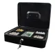 Malatec Large Metal Cash Box, Black