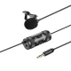 BOYA BY-M1 Pro II Wired Lavalier Microphone, 3.5mm, 6m, Black