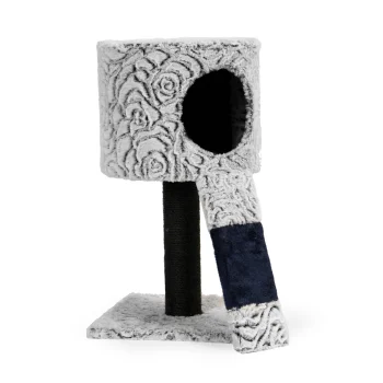 Cat Scratching Post with House, Tower and Hanging Toy