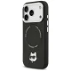 Karl Lagerfeld iPhone 17 Pro Case Choupette Pin MagSafe, Black