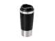 Thermal Mug with Suction Cup 500ml, Stainless Steel, Black/Silver