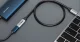 Extension Cable USB 3.0 Type-C (M) to USB Type-C (F), 5Gbps, 60W, 4K/60Hz, 0.5m, Black