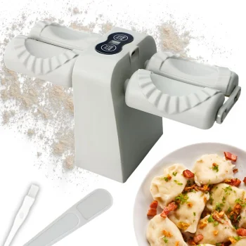 Electric Automatic Double Dumpling Maker Machine