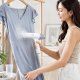 Foldable Handheld Garment Steamer, 1500W, White