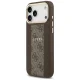 Guess HC MagSafe PU 4G Stripe Case for iPhone 17 Pro Max, Brown