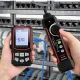 Network and Fiber Optic Cable Tester with VFL and Power Meter